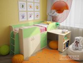 Детская мебель Орбита-10 - кровать чердак, спальное место 190х80